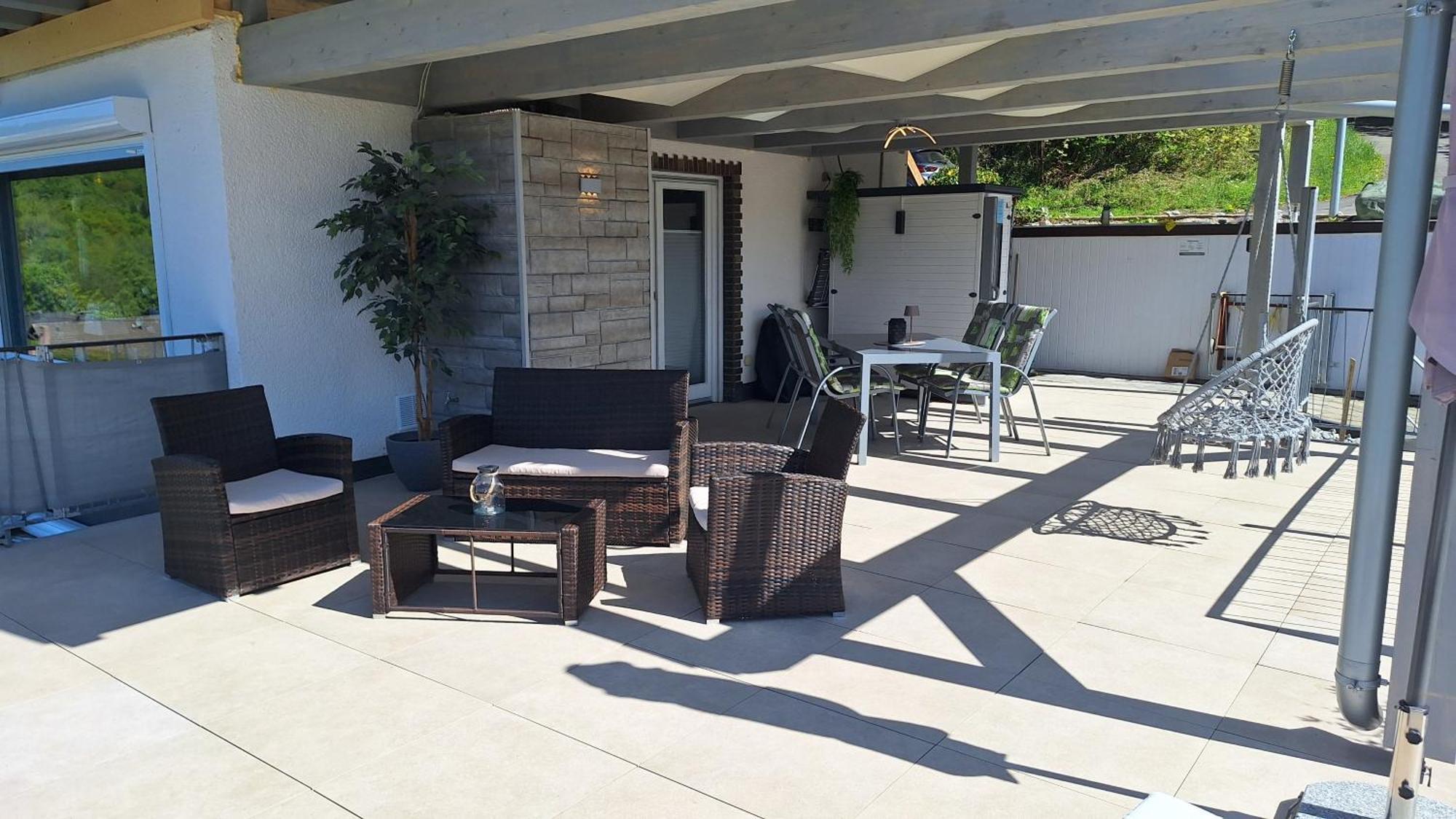 Seeblick-Ferienwohnung Im "Ferienhaus Agger-Blick" Mit Traumhafter Sonnen-Terrasse, Sauna, E-Kamin & Kajak Gummersbach Exteriér fotografie